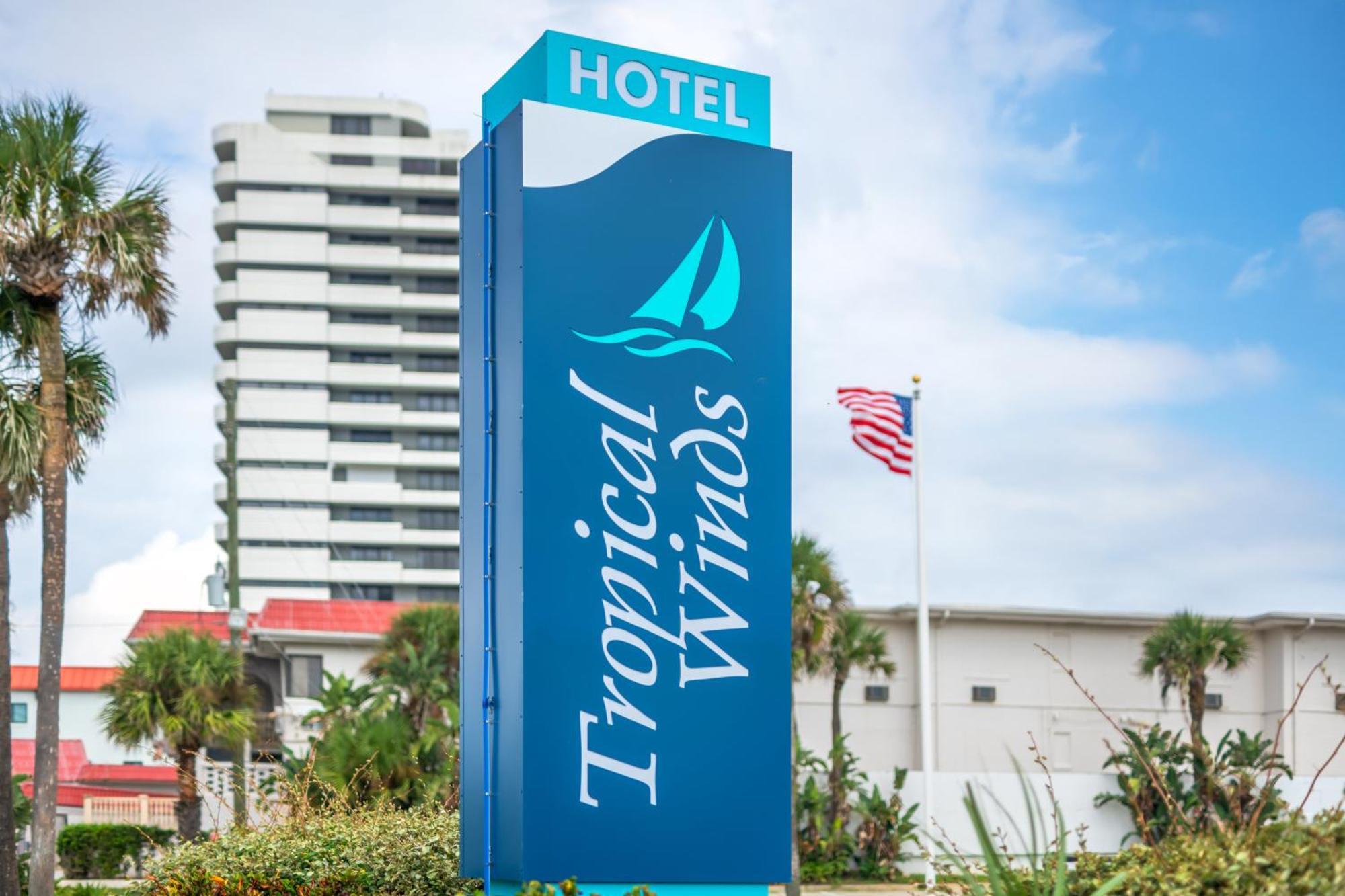 Tropical Winds Resort Hotel Daytona Beach Exterior foto